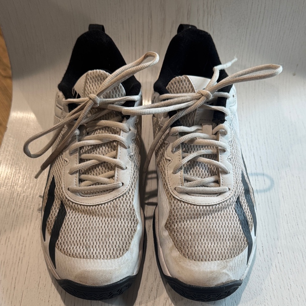 Men's White & Black Tennis 🎾 Shoes